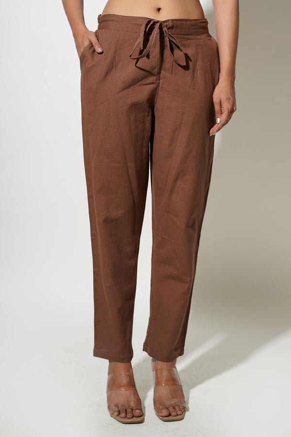 Dark Brown Women's Trouser
